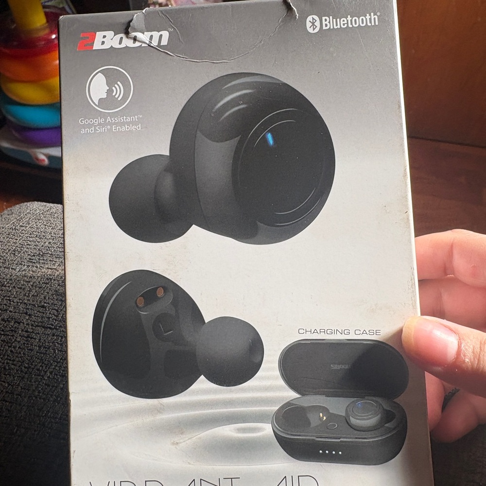 2Boom True Wireless Bluetooth Earbuds - Black